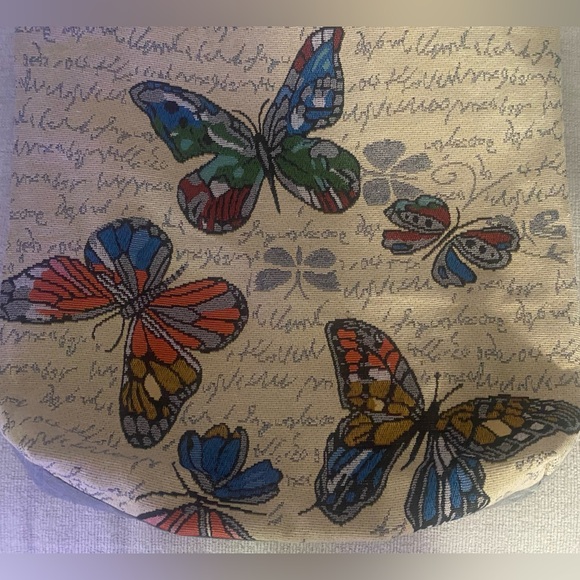 NWT/ HOLO Butterfly Tote Bag - Picture 2 of 5